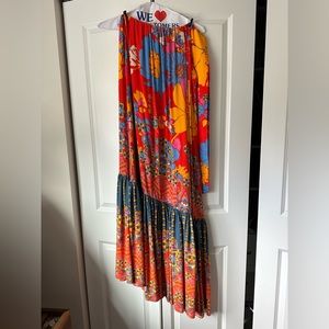 Free People Vibrant Floral Maxi